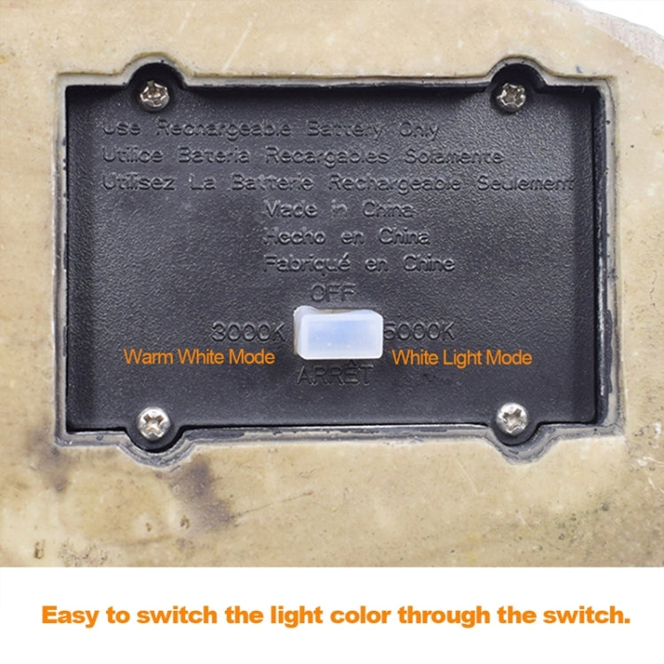 太陽能戶外仿真石頭燈 草坪花園LED射燈 IP65防水