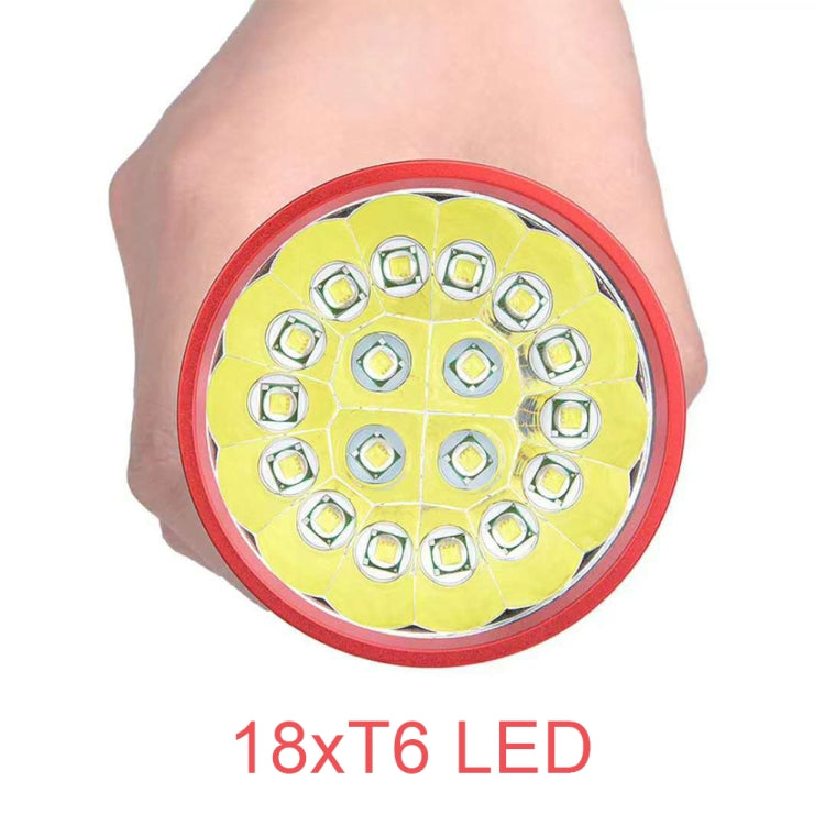 DB1818xT6 LED 手電筒, 不帶電池