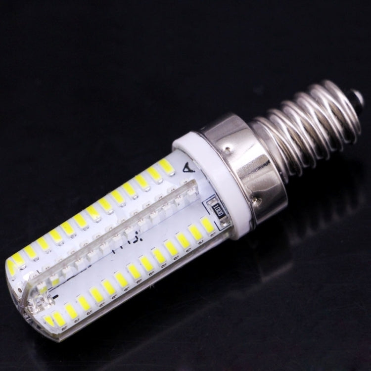 E14 4W 240-260LM 104 LED玉米燈, 3014 SMD,  AC 110V