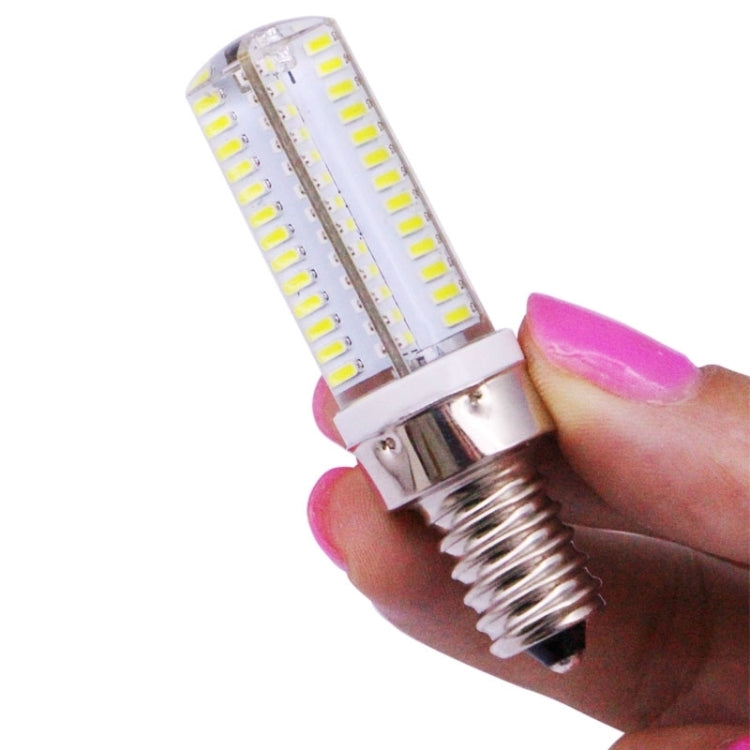 E14 4W 240-260LM 104 LED玉米燈, 3014 SMD,  AC 110V