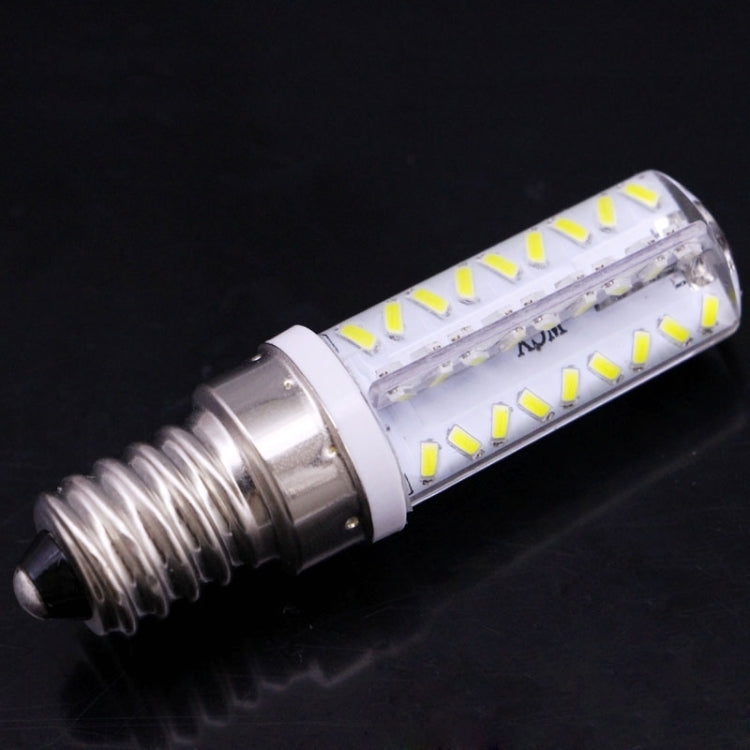 E14 3.5W 200-230LM 72 LED玉米燈, 3014 SMD 可調亮度 AC 110V
