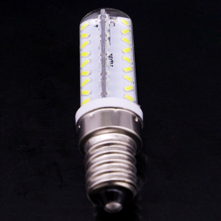 E14 3.5W 200-230LM 72 LED玉米燈, 3014 SMD 可調亮度 AC 110V