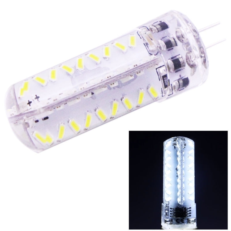 G4 3.5W 200-230LM 72 LED玉米燈, 3014 SMD,  可調亮度 AC 110V