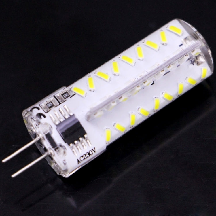 G4 3.5W 200-230LM 72 LED玉米燈, 3014 SMD,  可調亮度 AC 110V