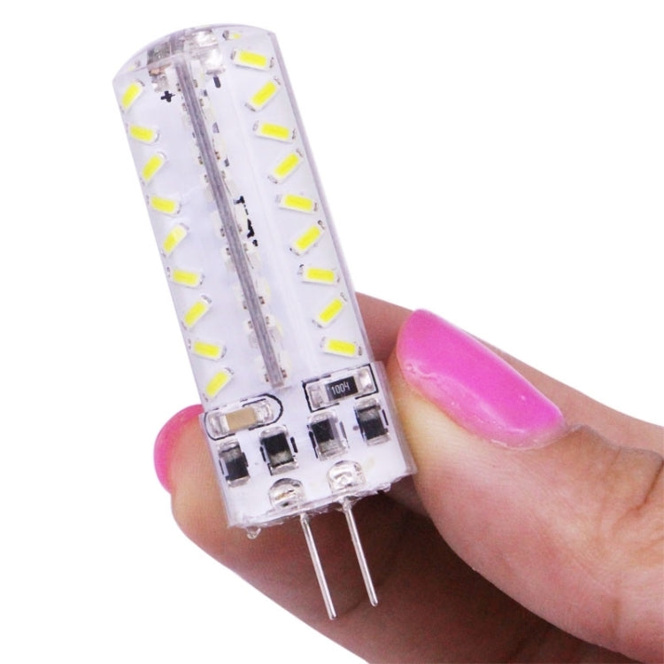 G4 3.5W 200-230LM 72 LED玉米燈, 3014 SMD,  可調亮度 AC 110V