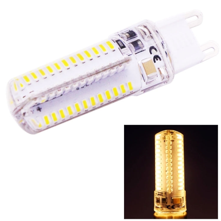 G9 4W 240-260LM 104 LED玉米燈, 3014 SMD,   AC 110V
