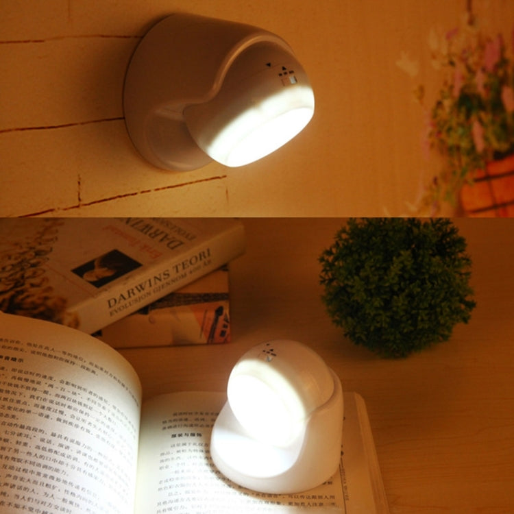 MM3W1 3W 9LEDs 240流明 6000K 360度可旋轉人體紅外感應衣櫃燈小夜燈安全燈壁燈