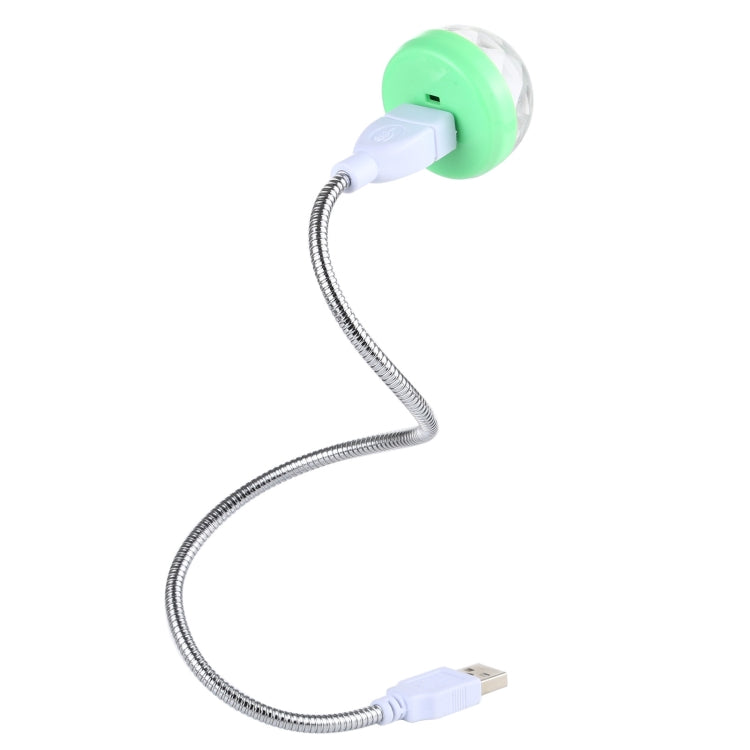 4W USB LED柔性燈RGB水晶魔球舞檯燈
