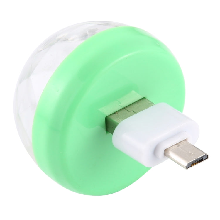 4W RGB USB水晶魔球舞檯燈 帶Micro USB轉接頭