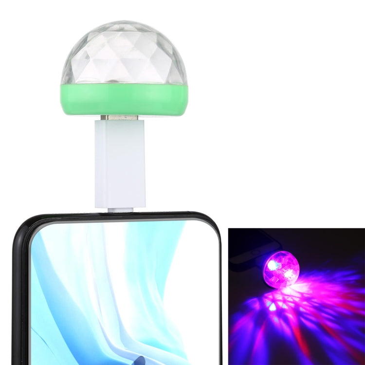 4W RGB USB水晶魔球舞檯燈 帶8Pin轉接頭