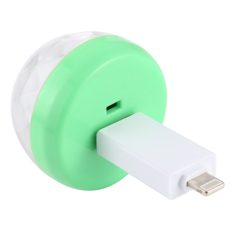 4W RGB USB水晶魔球舞檯燈 帶8Pin轉接頭