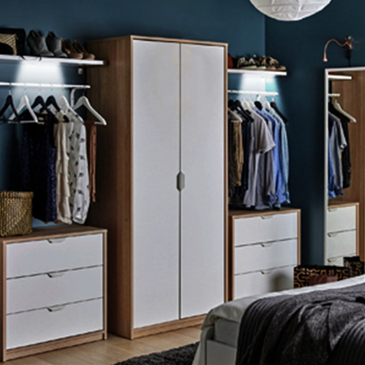 2W 10顆燈珠 正白 電池薄款寬屏 智能人體感應燈 LED樓道燈櫥櫃燈