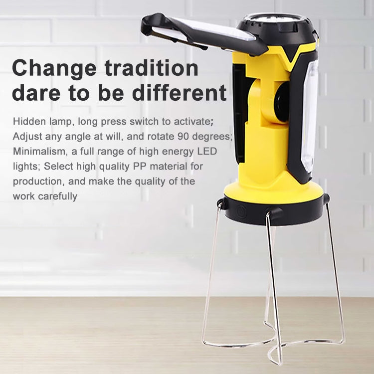 多功能USB充電 野營燈戶外帳篷手提燈手電筒檯燈