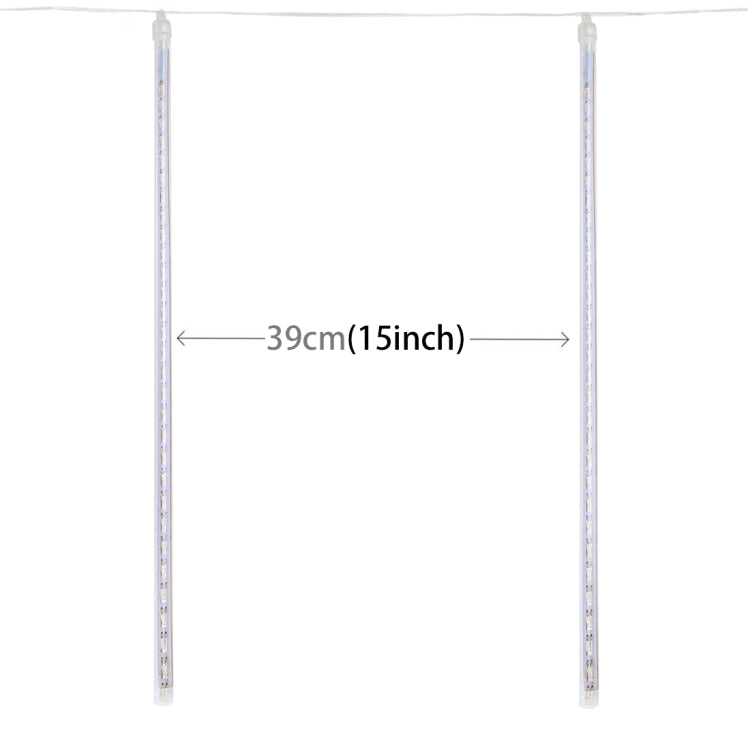 50cm 8管 LED插件流星燈 直徑：1.2cm AC 100-240V 歐規美規插頭可選