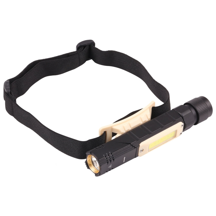 5W 90度摺疊多功能LED手電筒 5種模式，尺寸：小號