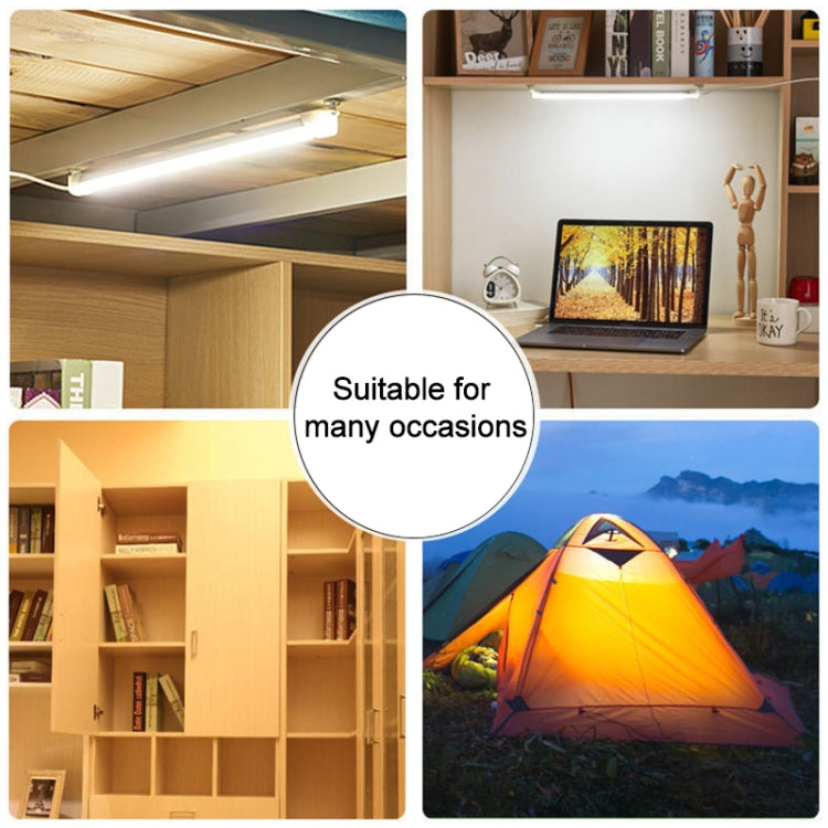 30cm 36燈珠 多功能USB三色無極調光燈管 DC 5V