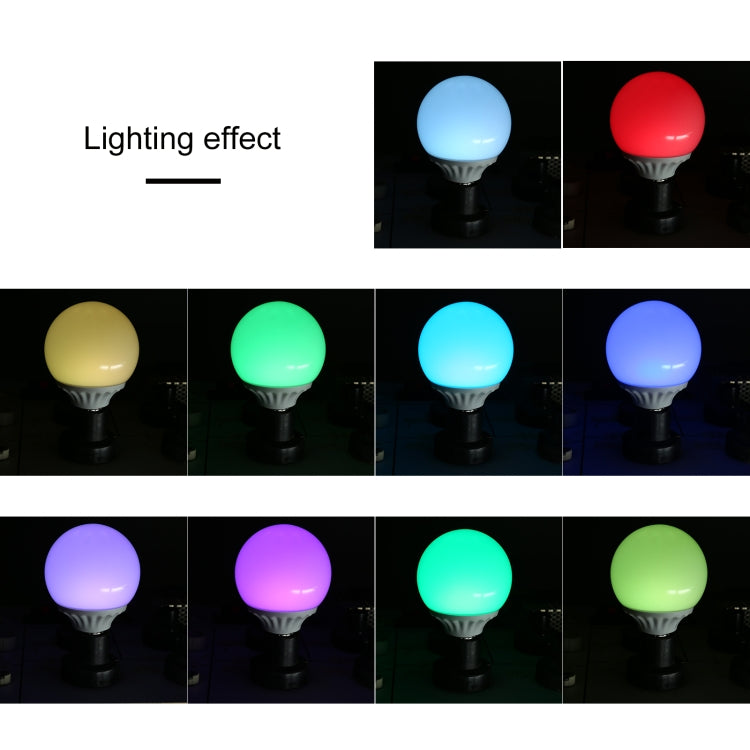 G95 E27 RGB LED燈泡