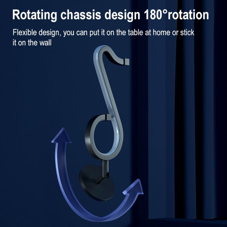 家用RGB幻彩音符燈檯燈
