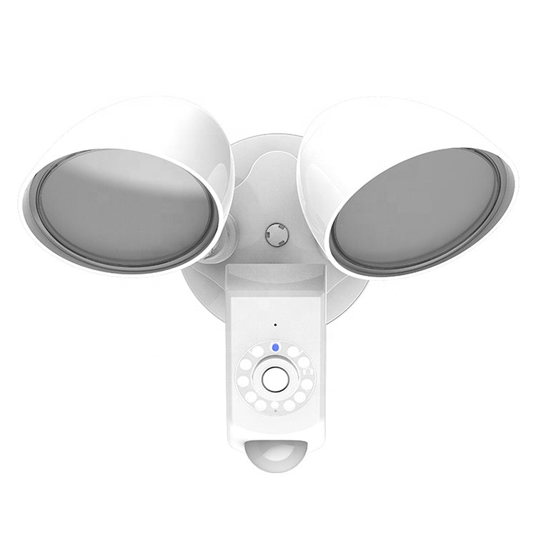 20W LED智能傳感戶外泛光燈 帶安全攝像頭 5000K白光