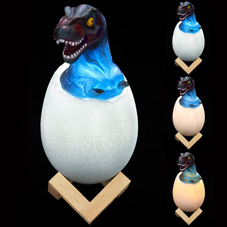 暴龍造型 創意觸摸3D小夜燈裝飾燈 3色拍拍款