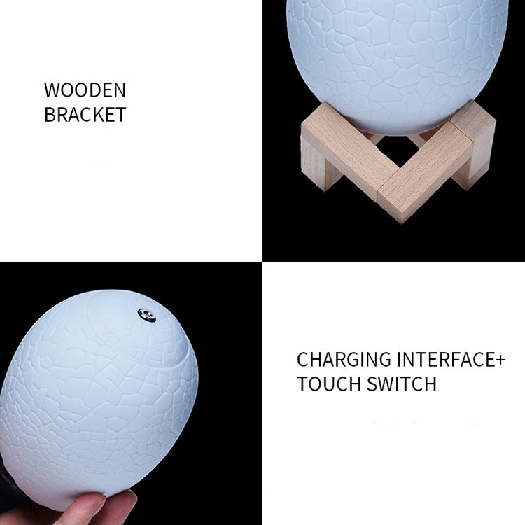 暴龍造型 創意觸摸3D小夜燈裝飾燈 3色拍拍款