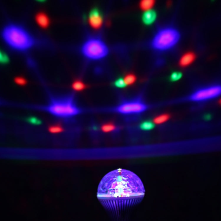 E27 全彩旋轉LED舞台裝飾燈 AC 85-260V