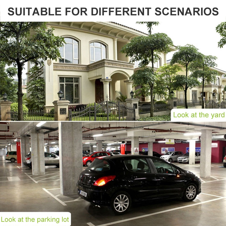 20W LED智能傳感戶外泛光燈 帶安全攝像頭 4000K白光