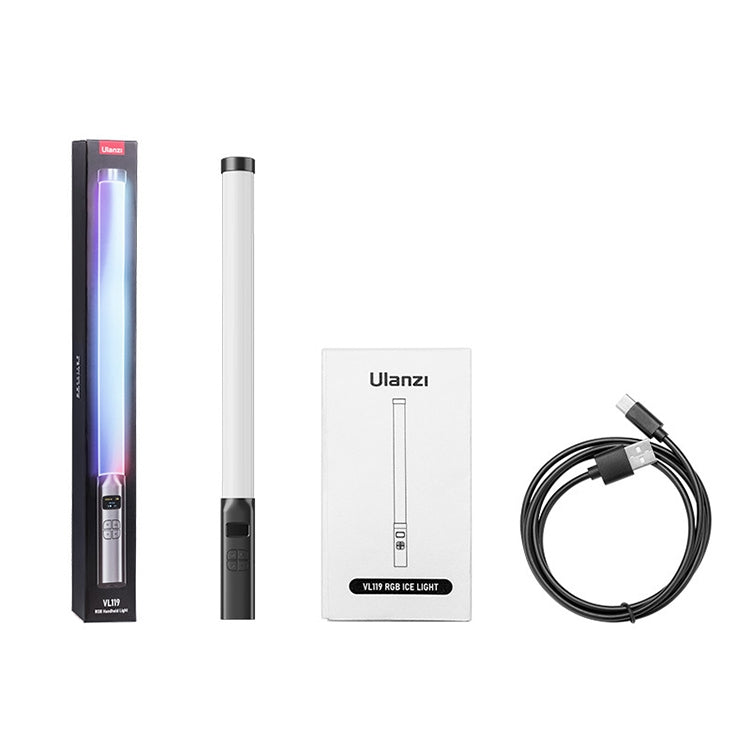 Ulanzi VL119 RGB Type-C輕便攝影直播補光燈手持棒燈