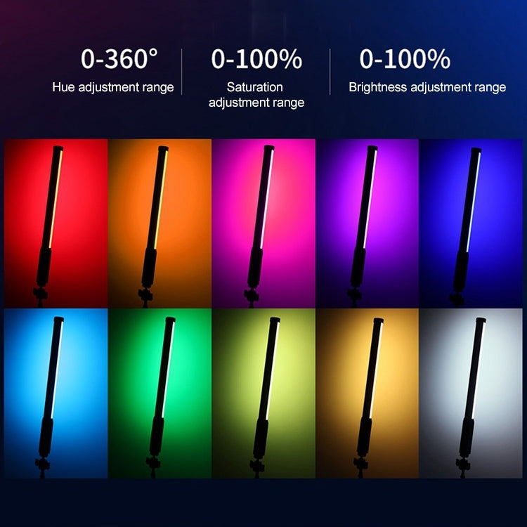 Ulanzi VL119 RGB Type-C輕便攝影直播補光燈手持棒燈