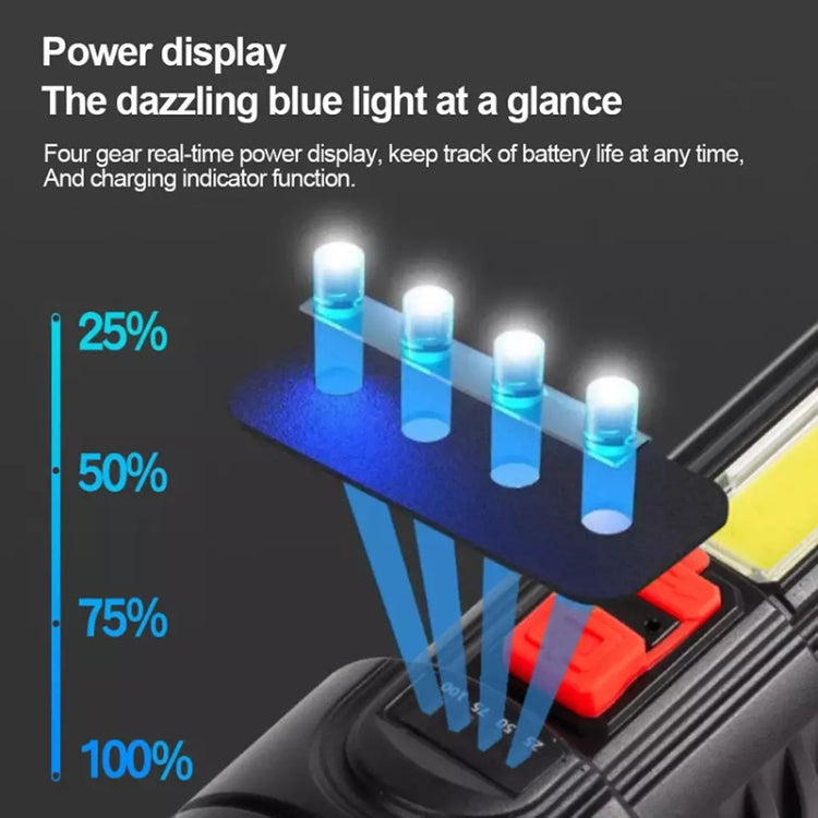 L-822 USB充電泛光迷你便攜LED手電筒