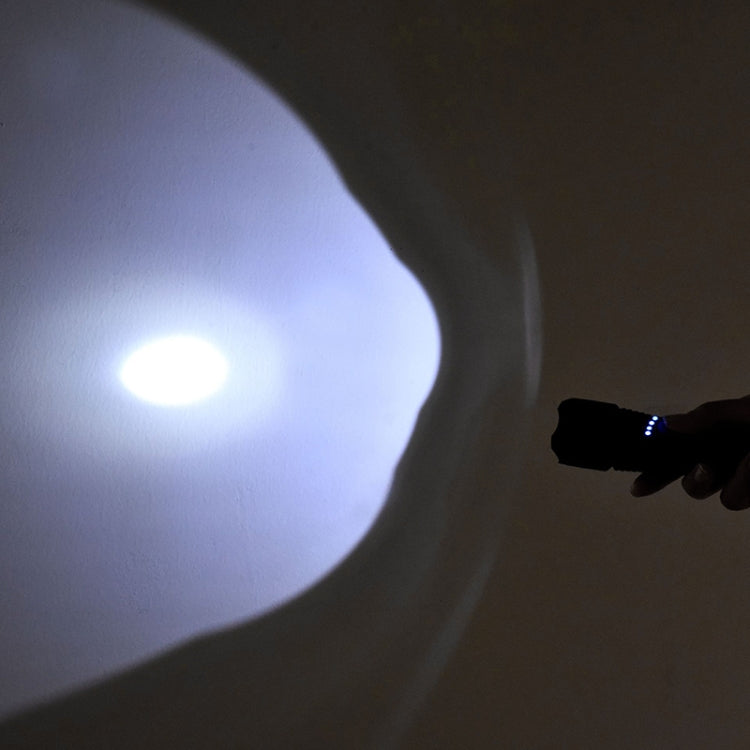 L-839 USB充電聚光迷你便攜XPE強光LED手電筒