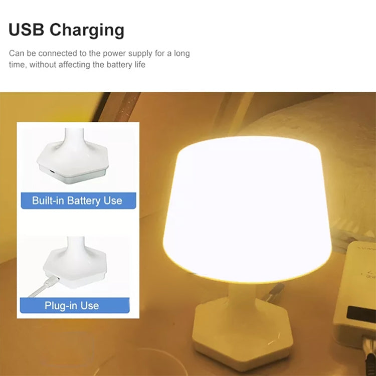 F806 USB 白光/暖白雙光色切換LED小檯燈  , Desk Lamp