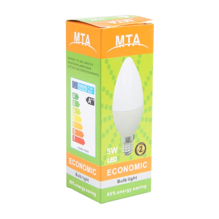 E27 7W 6500K白光LED燈 AC 170-265V