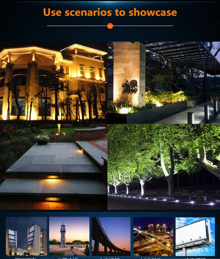 30W超薄投光燈 暖白 HX-TGDA-30W, AC 90-140V