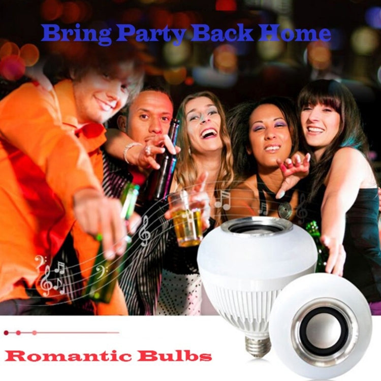 E27 RGB LED藍牙音箱燈 帶遙控器