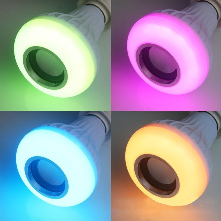E27 RGB LED藍牙音箱燈 帶遙控器