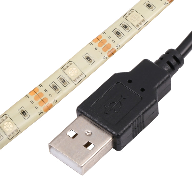 USB 5050 紅光 5V燈帶防水 2米