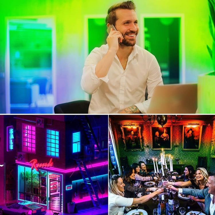 套管防水WS2812B幻彩 5V 5050燈帶  5 米IP68