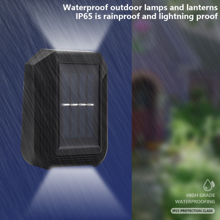 6 LED 戶外花園庭院裝飾太陽能壁燈