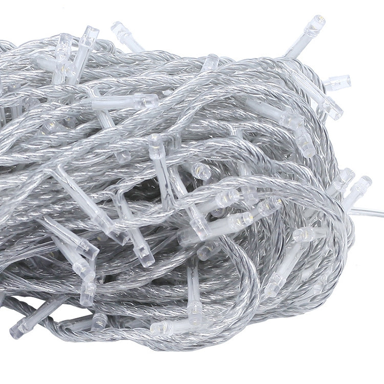 UL588 10米 100燈 8功能 LED窗帘節日裝飾燈帶尾接 美規