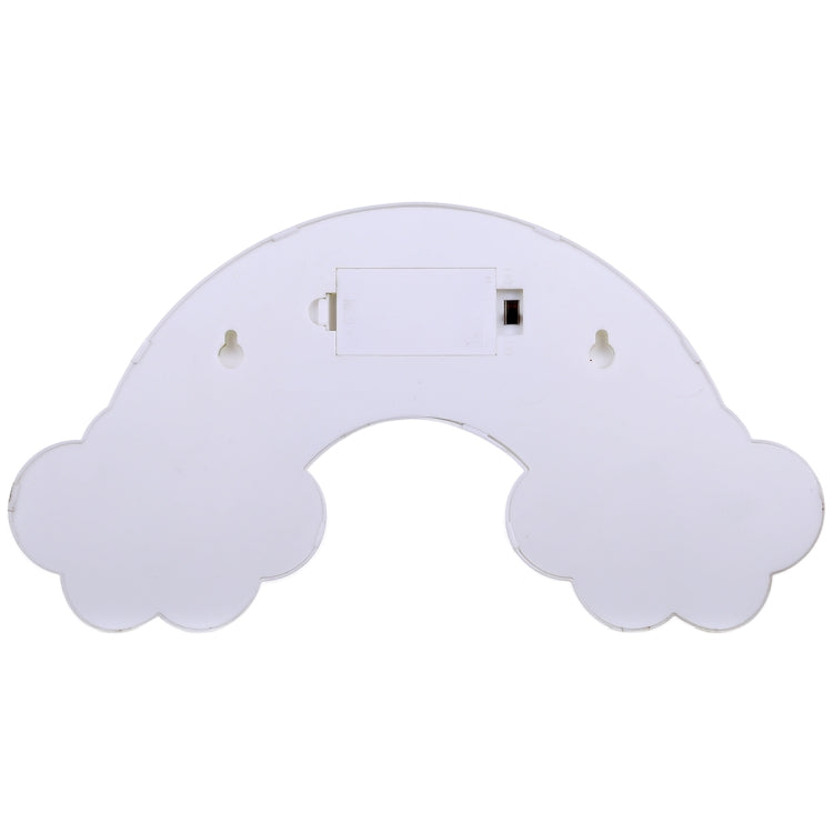 創意彩虹節日裝飾燈小夜燈 暖白光