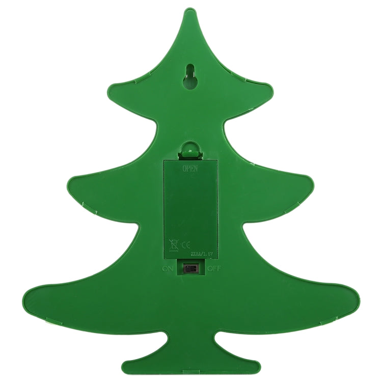 創意聖誕樹節日裝飾燈小夜燈 暖白光