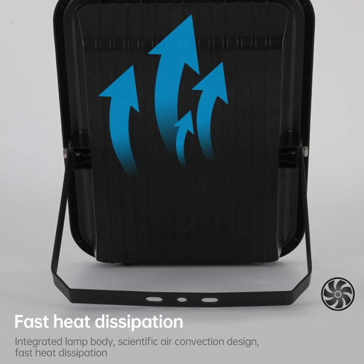 300W 734顆LED 家用感應庭院燈戶外防水太陽能投光燈帶遙控器