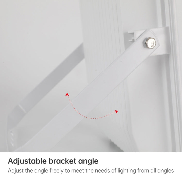 300W 734顆LED 家用感應庭院燈戶外防水太陽能投光燈帶遙控器