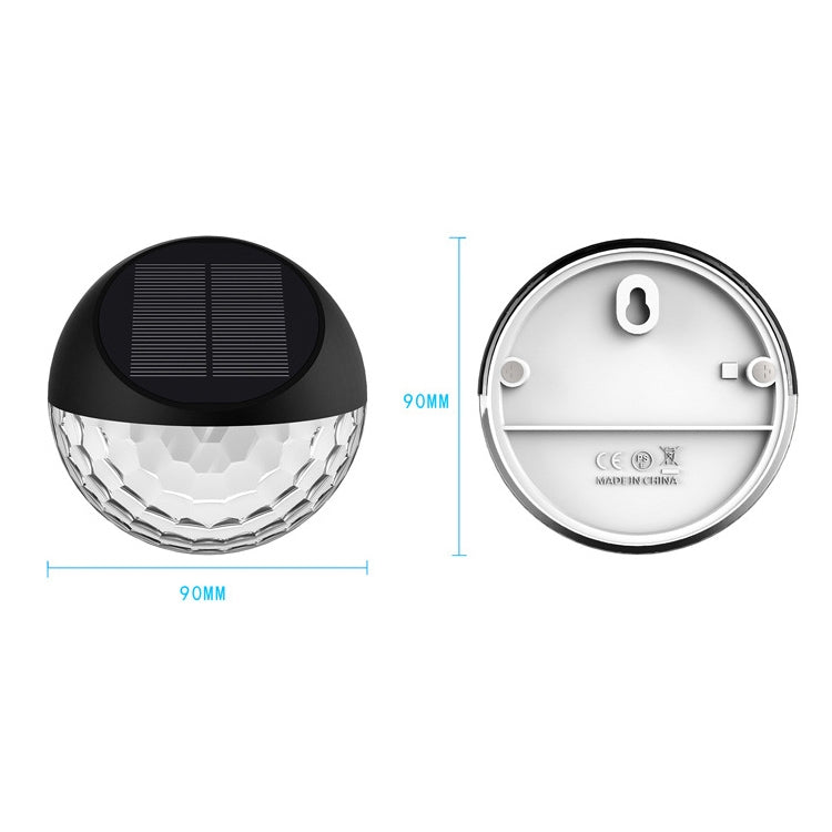 4個一賣 SMD2835 太陽能裝飾燈戶外防水庭院圍欄燈，色溫：3000-3200K