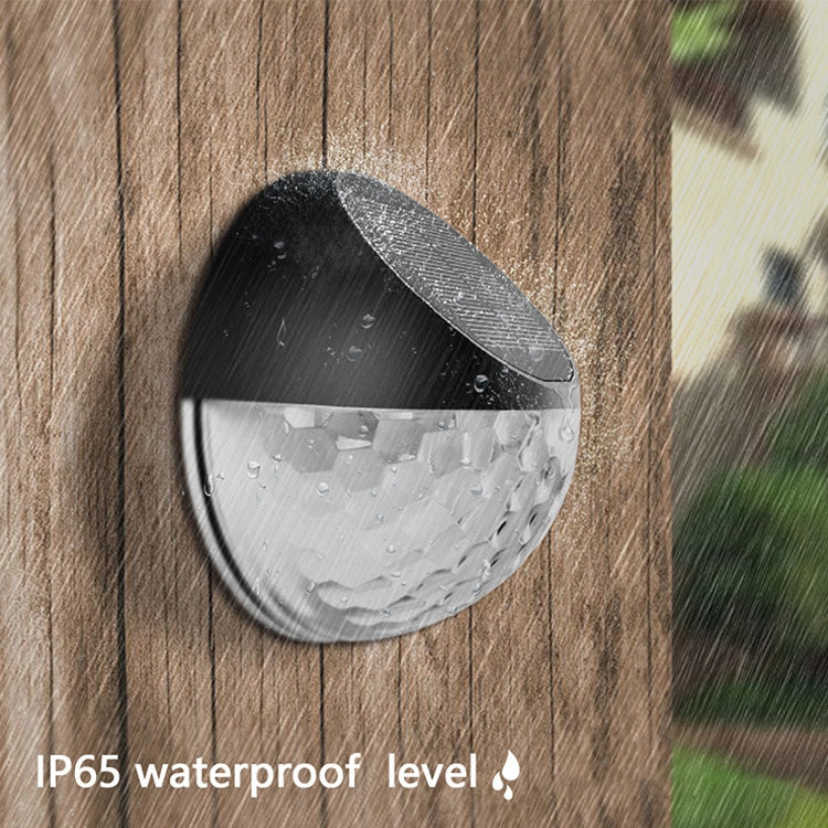 4個一賣 SMD2835 太陽能裝飾燈戶外防水庭院圍欄燈，色溫：3000-3200K