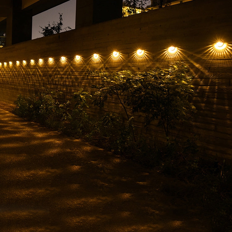 4個一賣 SMD2835 太陽能裝飾燈戶外防水庭院圍欄燈，色溫：3000-3200K