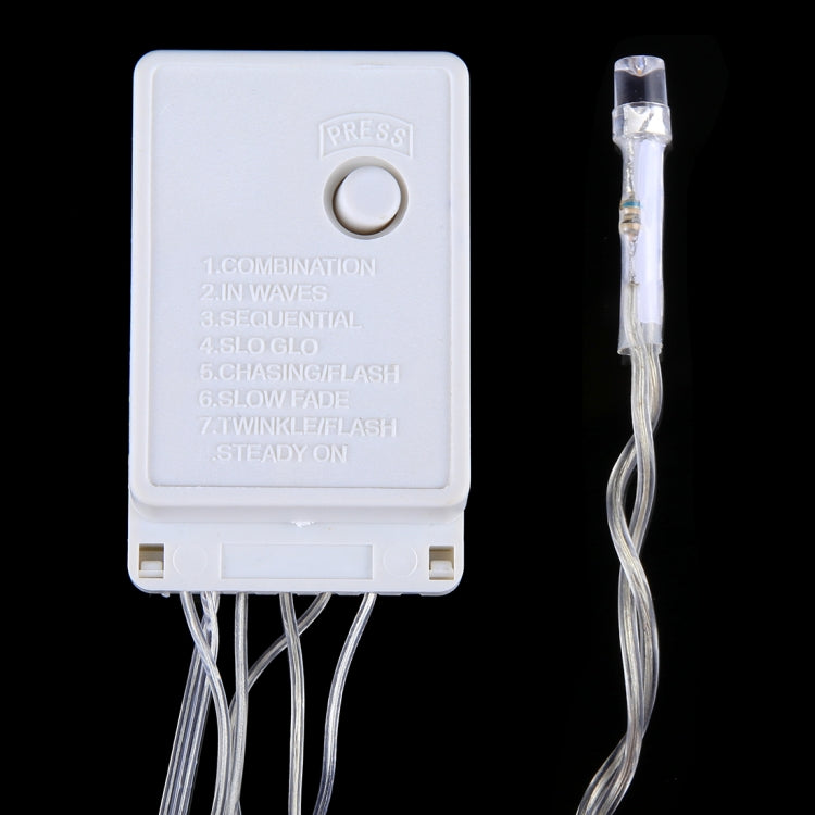 3.5米 96燈 LED小冰條節日裝飾燈 帶尾接&多功能控制器 美規 AC 110V