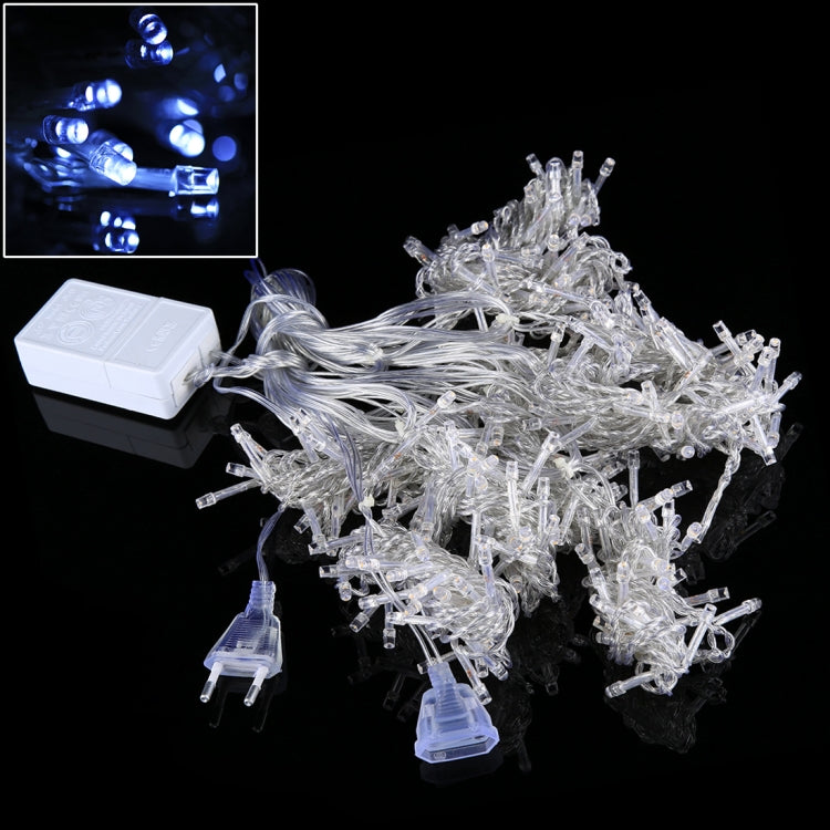 3米*3米300燈 LED窗帘節日裝飾燈 帶尾接&多功能控制器&記憶防水 歐規 AC 220V