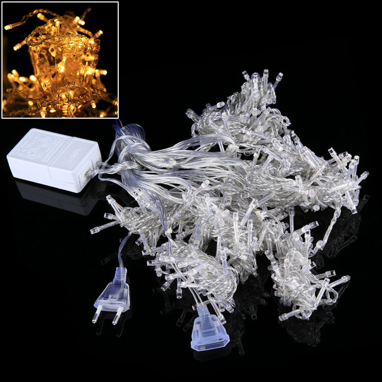 3米*3米300燈 LED窗帘節日裝飾燈 帶尾接&多功能控制器&記憶防水 歐規 AC 220V